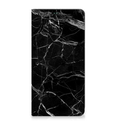 Nokia G42 | Standcase | Marmer Zwart - Origineel Cadeau Vader Nokia G42 | Standcase | Marmer Zwart - Origineel Cadeau Vader