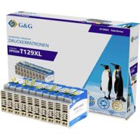 G&G Inktcartridge Compatibel Zwart, Cyaan, Magenta, Geel NP-R-1291*4/1292-4*2 1P1291-10