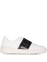 Valentino Garavani baskets Rockstud Untitled en cuir - Blanc - thumbnail