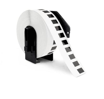 Huismerk Label Tape voor Brother DK-22211 | 29 mm x 15,24 m | Zwart op Wit - 1 stuk