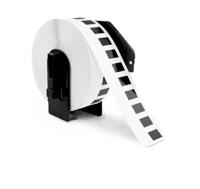 Huismerk Label Tape voor Brother DK-22211 | 29 mm x 15,24 m | Zwart op Wit - 1 stuk