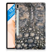 Samsung Galaxy Tab S7FE Back Case Krokodillenprint - thumbnail