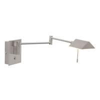 Steinhauer RVS wand leeslampRetina - 3402ST