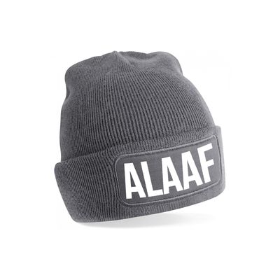 Alaaf muts unisex one size - Grijs