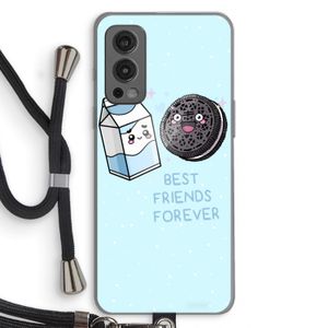 Best Friend Forever: OnePlus Nord 2 5G Transparant Hoesje met koord