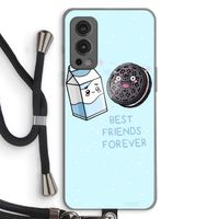Best Friend Forever: OnePlus Nord 2 5G Transparant Hoesje met koord