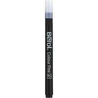 Berol colourfine, lijndikte 0,6 mm, zwart, 12 stuk/ 1 doos