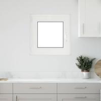 Kelderraam "RISOR" 50x50 cm draai-kiep DIN links antraciet