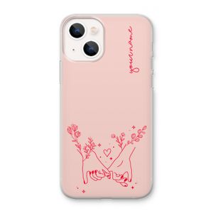 Best Friends: iPhone 13 mini Transparant Hoesje