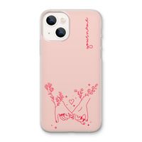 Best Friends: iPhone 13 mini Transparant Hoesje