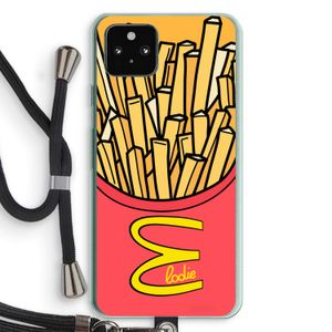 McElodie: Pixel 5a 5G Transparant Hoesje met koord