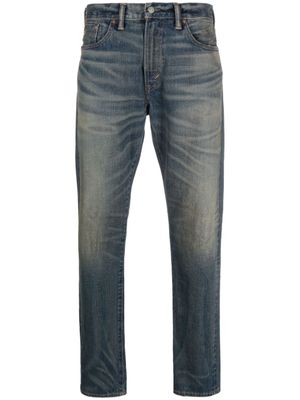 Ralph Lauren RRL jean slim à taille basse - Bleu