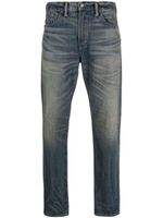 Ralph Lauren RRL jean slim à taille basse - Bleu