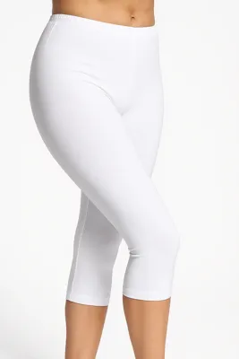 Fine Woman dames driekwart legging - Katoen - Leggings dames