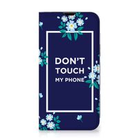 iPhone 13 Design Case Flowers Blue DTMP