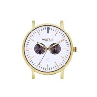 Horloge Uniseks Watx & Colors WXCA2744 Gouden (Ø 44 mm)