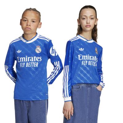 adidas Real Madrid 3e Shirt Lange Mouwen 2025-2026 Kids