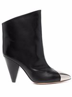 ISABEL MARANT bottines Lapee à bout contrastant - Noir