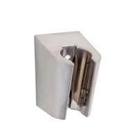 Wiesbaden losse handdouchehouder kunststof geborsteld staal