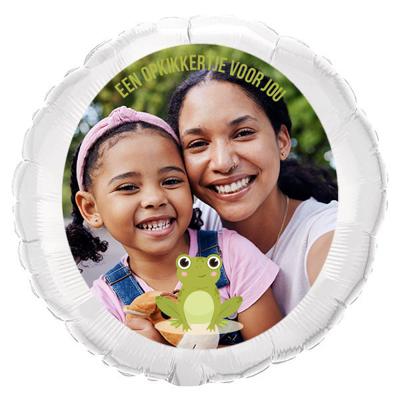 'Ballon 'Opkikkertje' met eigen foto' kopen? | FOR YOU GIFTS