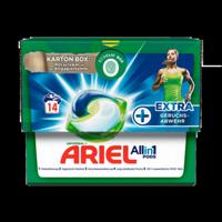 Ariel Ariel All-in-1 Pods Universal+ Extra Geurbescherming - 14 Wasbeurten Ariel Ariel All-in-1 Pods Universal+ Extra Geurbescherming - 14 Wasbeurten