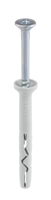 Steelies Ultimate slagplug nylon 6x 40 verzonken kraag pz2 verzinkt | 50 stuks - KEA10600401 Steelies Ultimate slagplug nylon 6x 40 verzonken kraag pz2 verzinkt | 50 stuks - KEA10600401