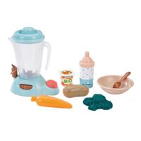 Ecoiffier nursery verzorging - baby's voedingsset in koffer - 8dlg.