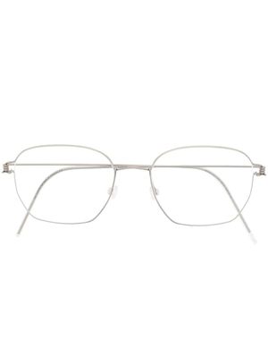Lindberg lunettes de vue Ken à monture ronde - Argent
