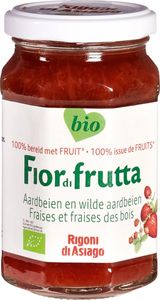 Fiordifrutta Jam Aardbeien en Wilde Aardbeien