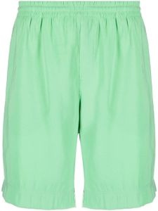 MSGM short à taille élastiquée - Vert