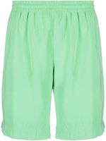 MSGM short à taille élastiquée - Vert - thumbnail