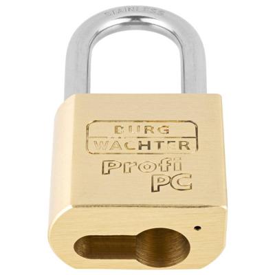 Burg Wächter 116 PC 50 Niro Hangslot Messing Hangslot voor profielcilinder