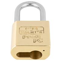Burg Wächter 116 PC 50 Niro Hangslot Messing Hangslot voor profielcilinder