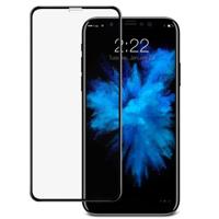 IMAK 9H oppervlakte hardheid volledige scherm getemperd glas Film voor iPhone X (zwart)