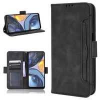 Cardholder Series Motorola Moto G22 Wallet Case - Zwart - thumbnail