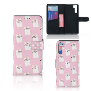 OPPO A91 | Reno3 Telefoonhoesje met Pasjes Sleeping Cats