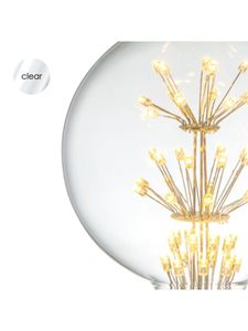 Home sweet home LED lamp Globe Crystal E27 1,5W 2300K - helder