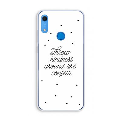 Confetti: Huawei Y6s Transparant Hoesje
