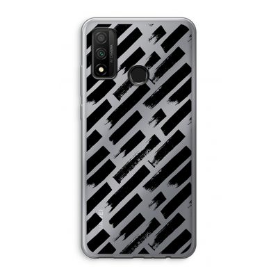 Zwarte vegen: Huawei P Smart (2020) Transparant Hoesje