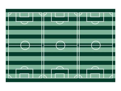 Voetbalveld Tafelkleed 120x180cm