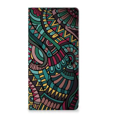 Motorola Edge 40 Neo | Hoesje met Magneet | Aztec