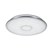 Trio PlafonniereOsaka 42cm grijs met stereffect - 678713006