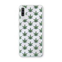 Weed: Samsung Galaxy A70 Transparant Hoesje Weed: Samsung Galaxy A70 Transparant Hoesje