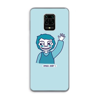 Zwaai: Xiaomi Redmi Note 9 Pro Transparant Hoesje