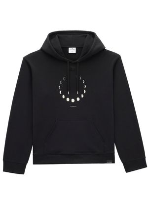Courrèges Hoodie met logoprint - Zwart Courrèges Hoodie met logoprint - Zwart