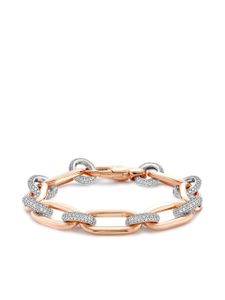 Pragnell bracelet Havana en or blanc et rose 18ct pavé de diamants