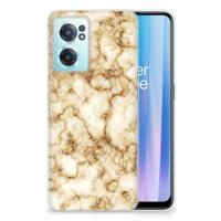 OnePlus Nord CE 2 5G | TPU | Siliconen hoesje | Marmer Goud