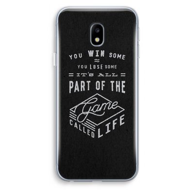 Life: Samsung Galaxy J3 (2017) Transparant Hoesje
