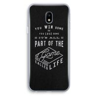 Life: Samsung Galaxy J3 (2017) Transparant Hoesje