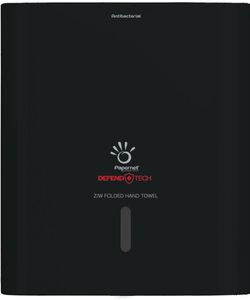 Papernet Defend Tech handdoekdispenser, zwart